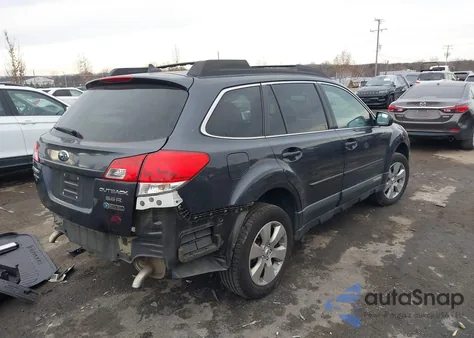 2011 Subaru Outback 3.6R Limited from USA, damaged, VIN 4S4BRDLC9B2445688